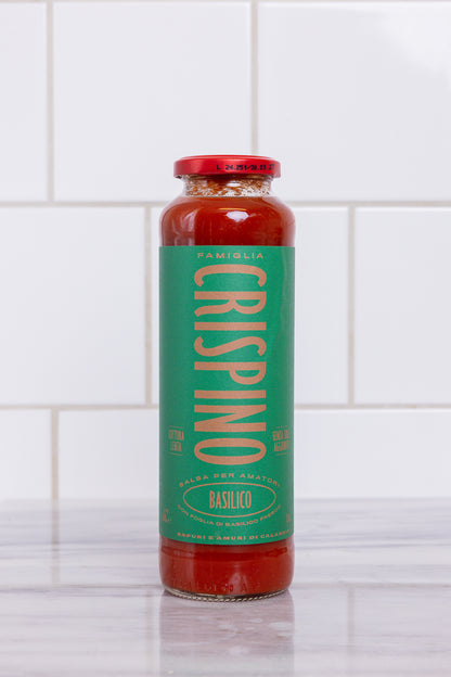 Famiglia Crispino Tomatsås Basilico
